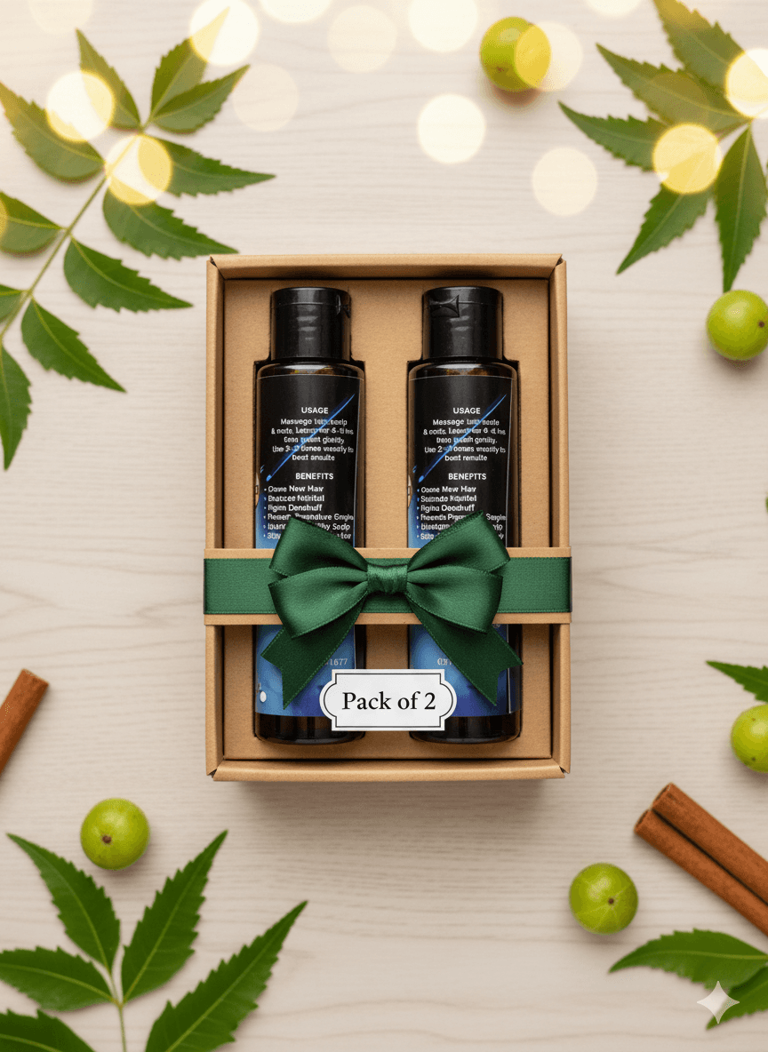 Herbal Hair Oil Pack of 2 - Image 3
